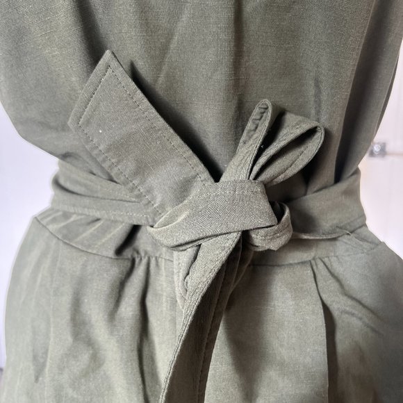 Club Monaco Torela Wrap Jumpsuit in Green Size 0 - Picture 7 of 11